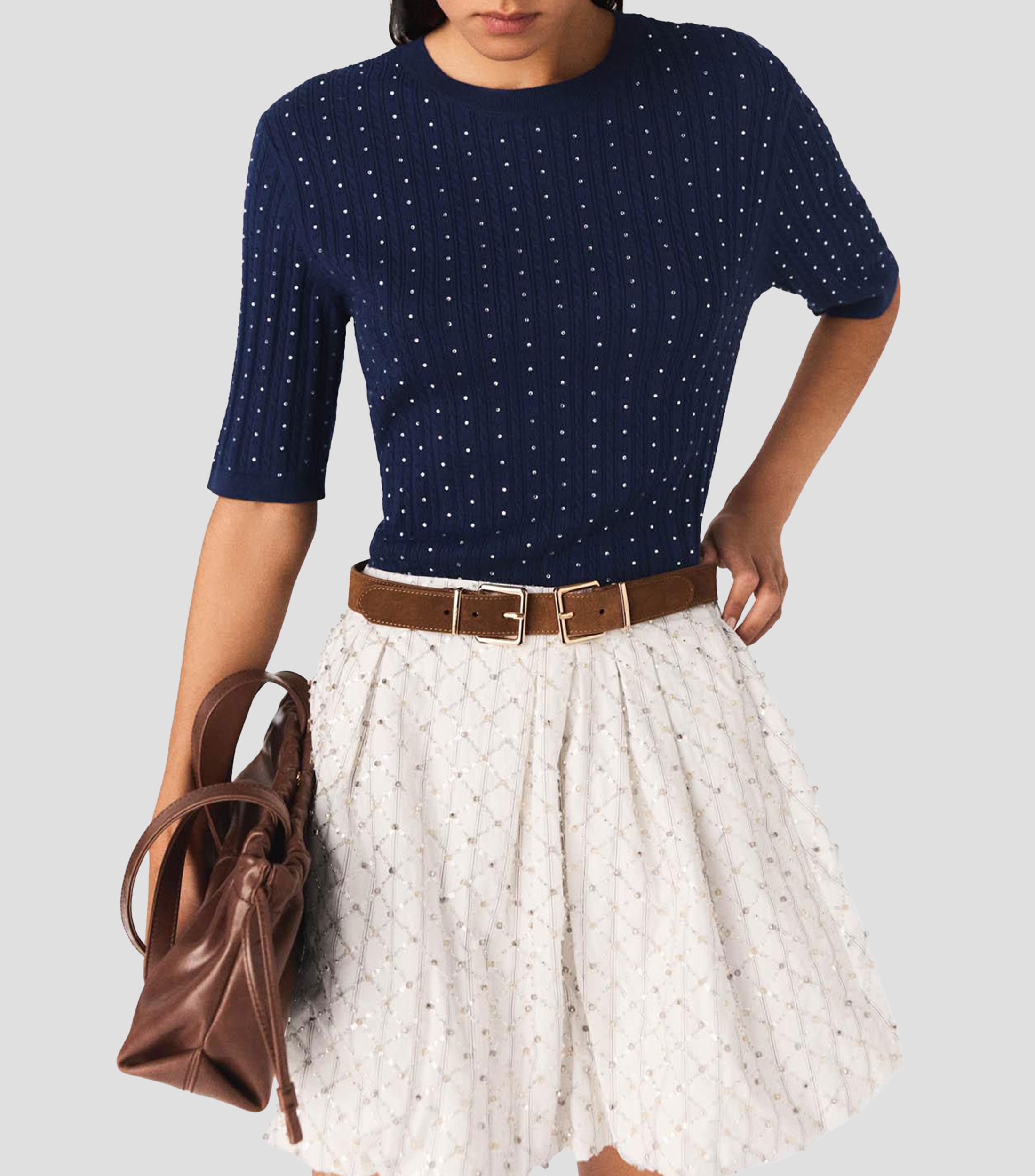 Blusa de diseño fantasía manga corta Mujer